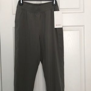 NWT Lululemon Grey Sage Wanderer Jogger